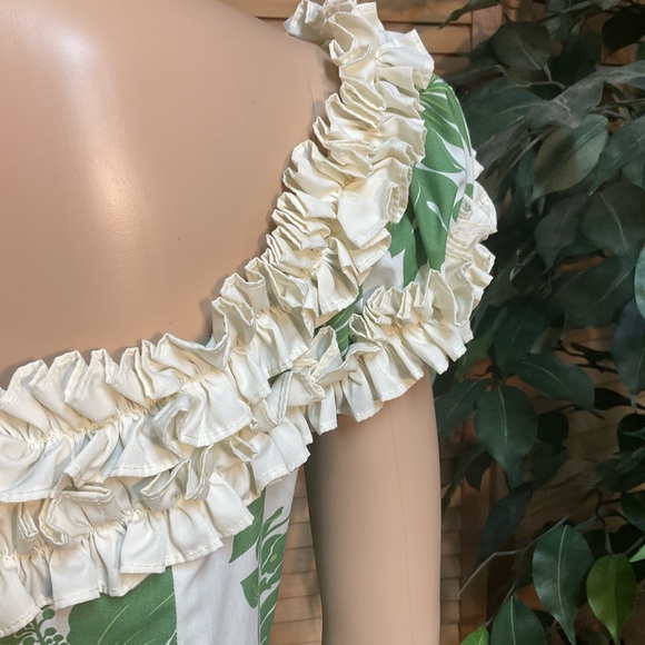 Green Floral Maxi Dress - Picture 16 of 16